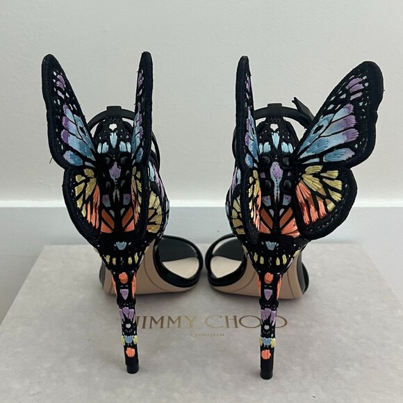 Sophia Webster Chiara Embellished High Heel Sandals - Picture 5 of 6